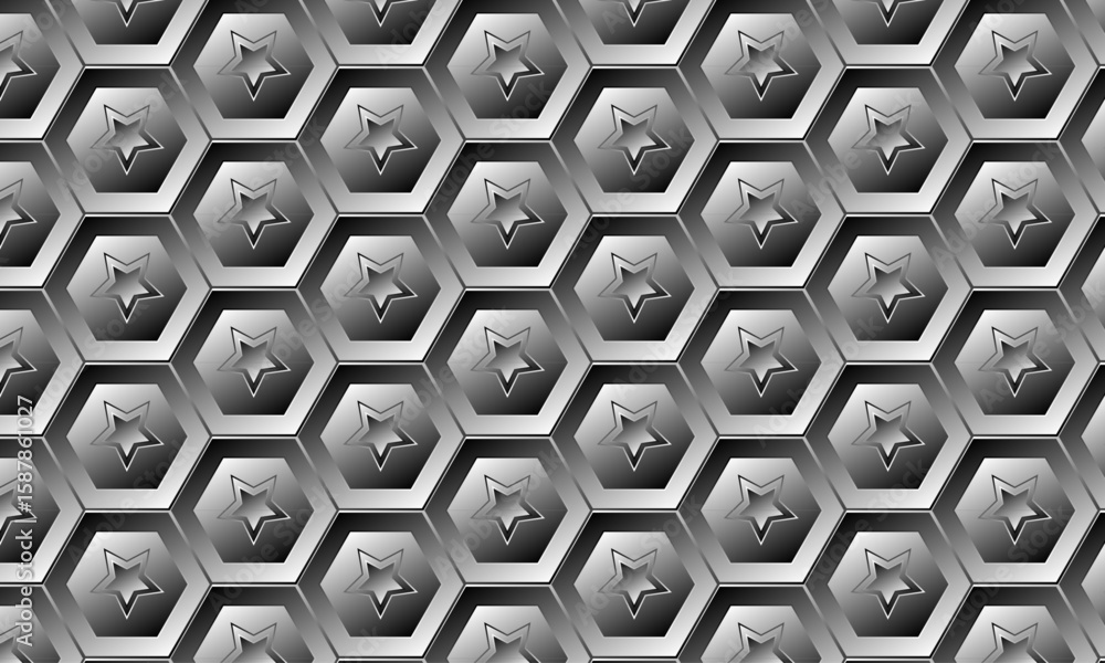 Poster abstract gradient pattern with silver-gray color for texture, infographic, media, seminar – seamless