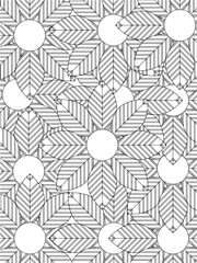 Obraz premium abstract coloring pages adults