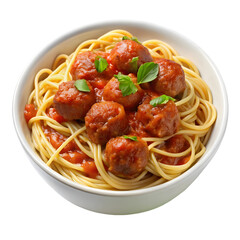 spaghetti with meatballs