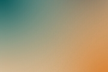 Gentle clear soft blue green mixed orange tone color paint on blank eco environmental friendly cardboard box paper texture background with space minimal creative style 