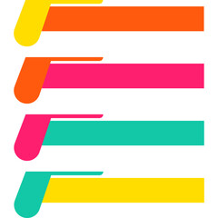 Obraz premium Infographic List Element