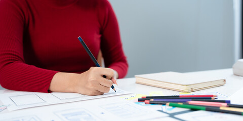 Mobile application design. Creation of sketch of application interface. web designer. UX Designer...