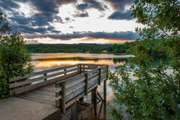 Naklejka premium ponton