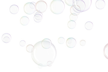 PNG soap bubble overlay element effect