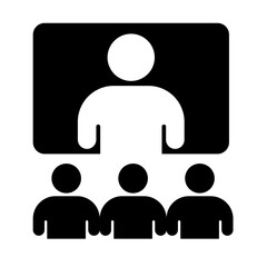 Audience & Conference Participant Icon