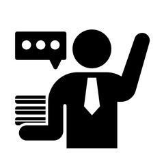 Business Communication & Negotiation Icon