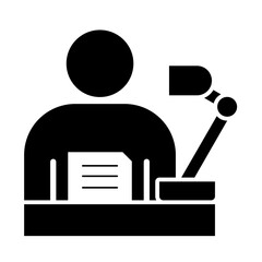 Project Manager & Decision Maker Icon