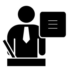 Q&A Session & Questionnaire Icon