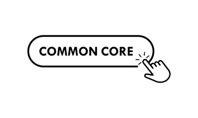 Common core design logo template illustration