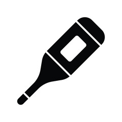 thermometer icon vector design template in white background