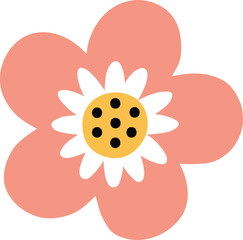 cute pink flower for decoration