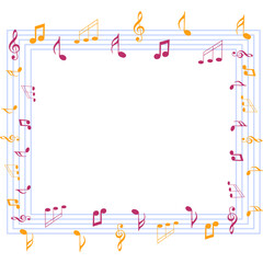 Music Note Frame