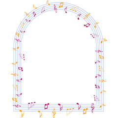 Music Note Frame