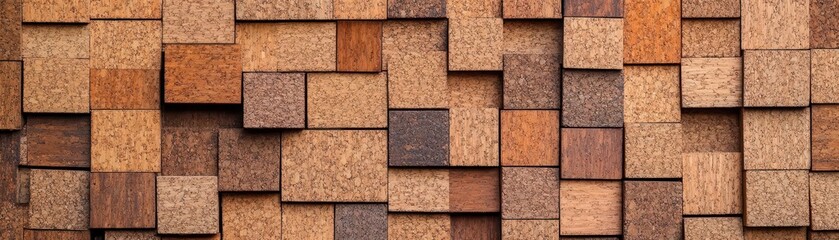 Fototapeta premium Brown cork texture