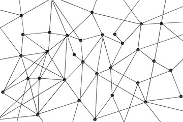 Connection png element, technology concept, business network design