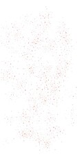 Red paint splash in  white background 