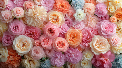 Blush pink petals.
Ethereal rose composition.