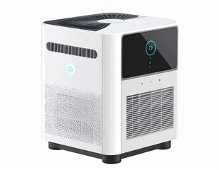 Obraz premium electric heater isolated on white background