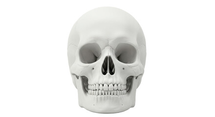 Obraz premium Detailed 3D Human Skull Model.