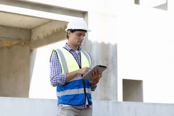 Engineer black woman standing on a construction site for portraits in a happy mood