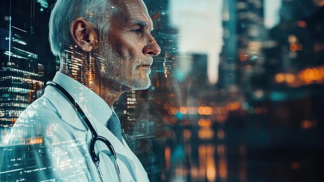 The doctor is a visionary in the field of smart medicine, presiding over a digital health revolution.