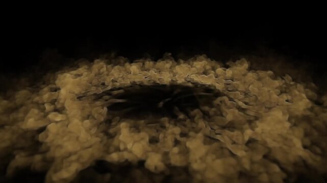 smoke shockwave effect animation