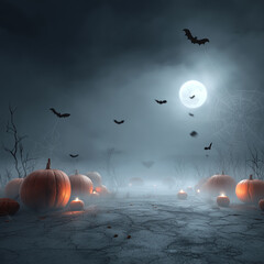 Minimalist Halloween background