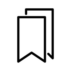 Bookmark Icon - Minimalist UI Style 2