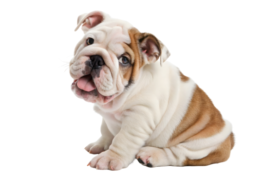 french bulldog puppy on transparent background