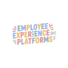 Fototapeta premium Employee Experience Platforms (EX) Guide