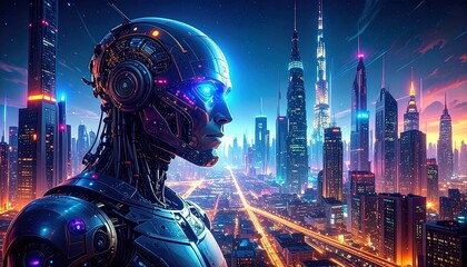 Obraz premium aiロボット