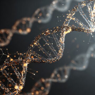 Abstract Representation of DNA Structure with Molecular Elements