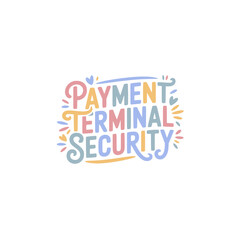 Payment Terminal Security Sticker Design