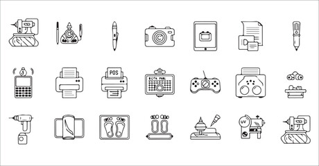 Various electronic devices and tools technology electronics