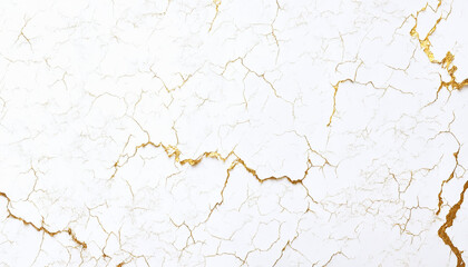 Obraz premium Luxury Cracked Plaster Texture with Metallic Veins for Premium Branding