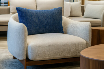 Minimalistic Interior Design with Natural Elements and Elegant Decor, Generative AI