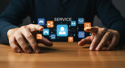 Digital services online solutions technology support and assistance virtual platforms for business needs