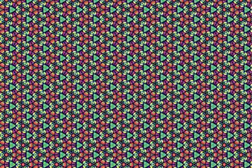 Oriental pattern for textiles, wallpaper, for use in graphics .