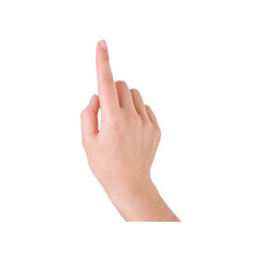Obraz premium Hand pointing forward 