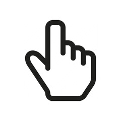 Obraz premium vector hand cursor