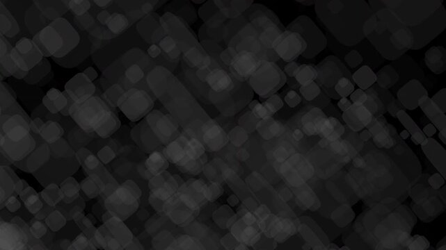Erratic motion blur Flashing of white feint objects on black space