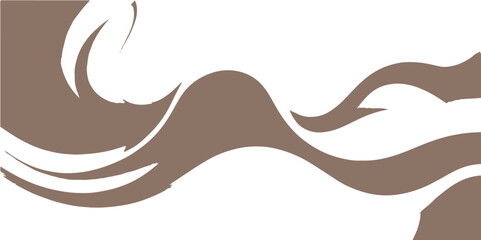 Vector silhouette illustration of a woman's face with a wild cat design