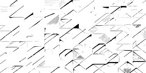 Seamless pattern vector illustration with abstract arrows and business-themed numbers for a modern background design