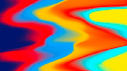 Vibrant Psychedelic Liquid Art. Colorful Fluid Glitch Abstract Background