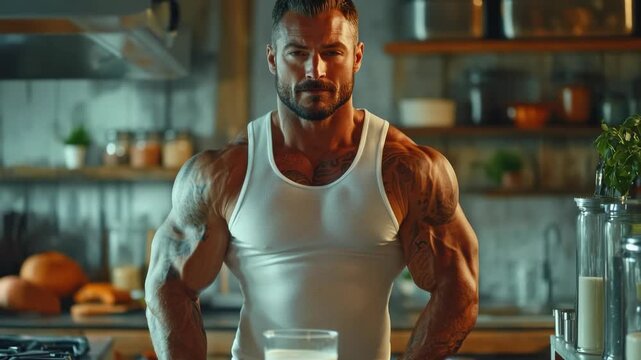 Protein recovery blend: fitness nourishment, workout result, energizing shake, body recharge, wellness portion, muscle refreshment, strength improvement, vitality mix, balanced fuel, physical benefit