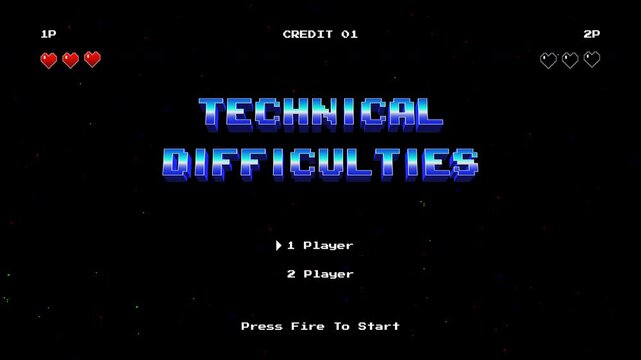 Streaming And Podcast Arcade Screen