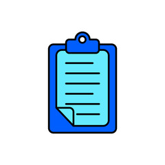 Fototapeta premium Icon a evaluation, isolated against a clean background. 