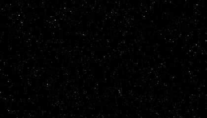 Dark night sky, speckled with stars
