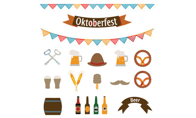 A set of black and white icons including a beer mug, a beer can, a beer glass