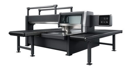 Horizontal beam saw with automatic loading and unloading system for large-scale cabinetry production